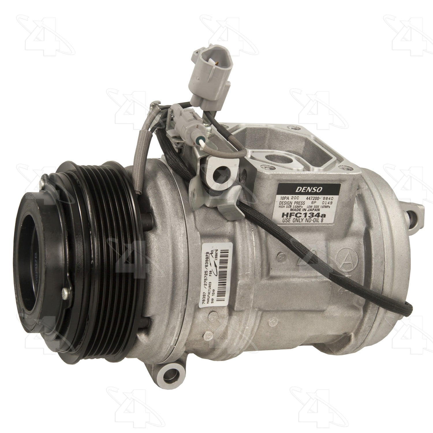 Four Seasons 78397 A/C Compressor for Lexus LX470, Toyota Land Cruiser Fits select: 1995-2000 LEXUS LS