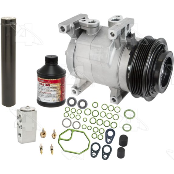 Four Seasons 8102NK A/C Compressor and Component Kit For 12-17 Jeep Wrangler