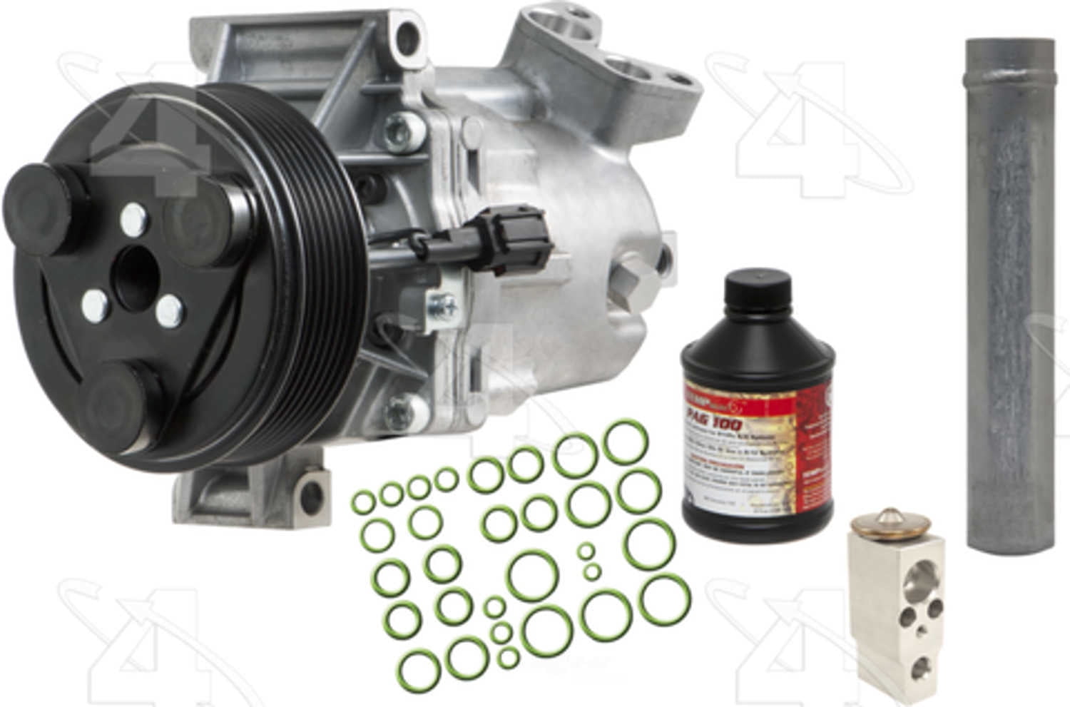 Four Seasons 8537NK Complete Air Conditioning Kit w/ New Compressor