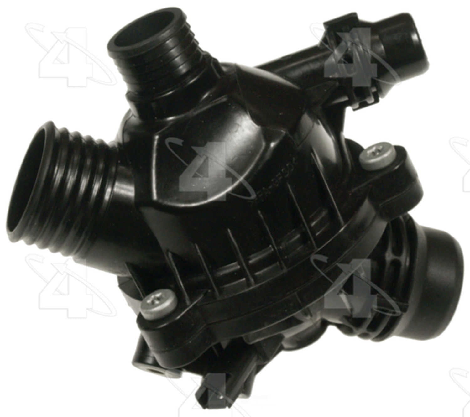 Four Seasons 85957 Engine Coolant Water Outlet and Thermostat Housing Kit with Thermostat Fits select: 2007-2013 BMW 328, 2006 BMW 325