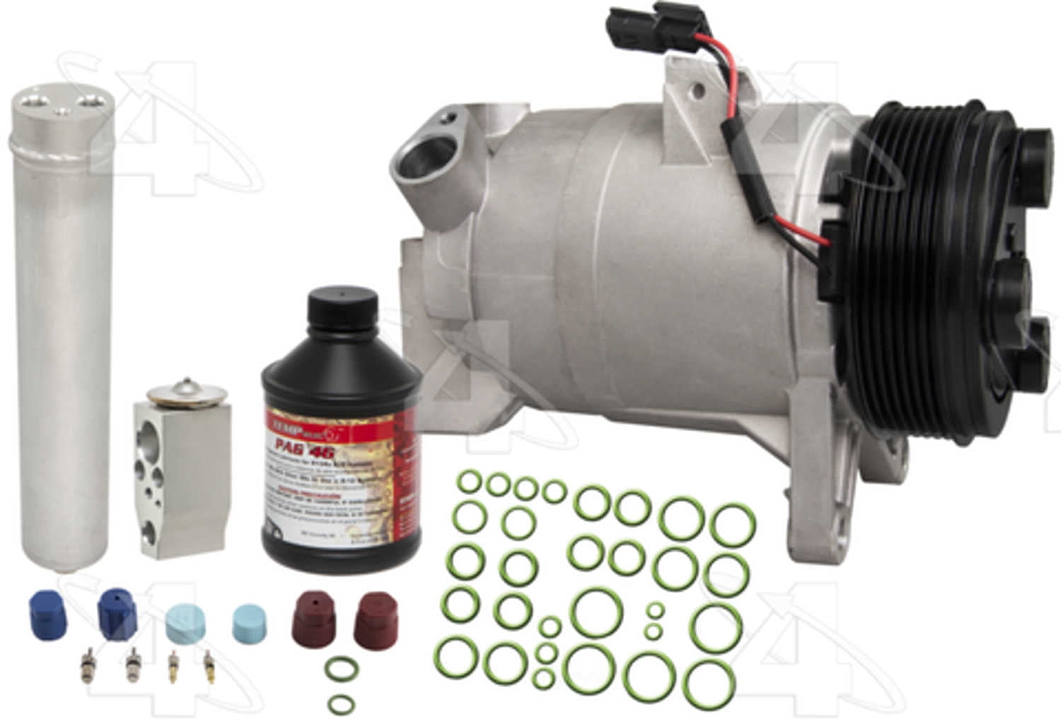 Four Seasons 8666NK Complete Air Conditioning Kit w/ New Compressor