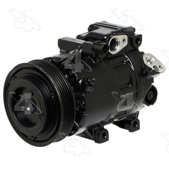 Four Seasons A/C Compressor P/N:197300 Fits select: 2011-2013 KIA SORENTO, 2010-2012 HYUNDAI SANTA FE