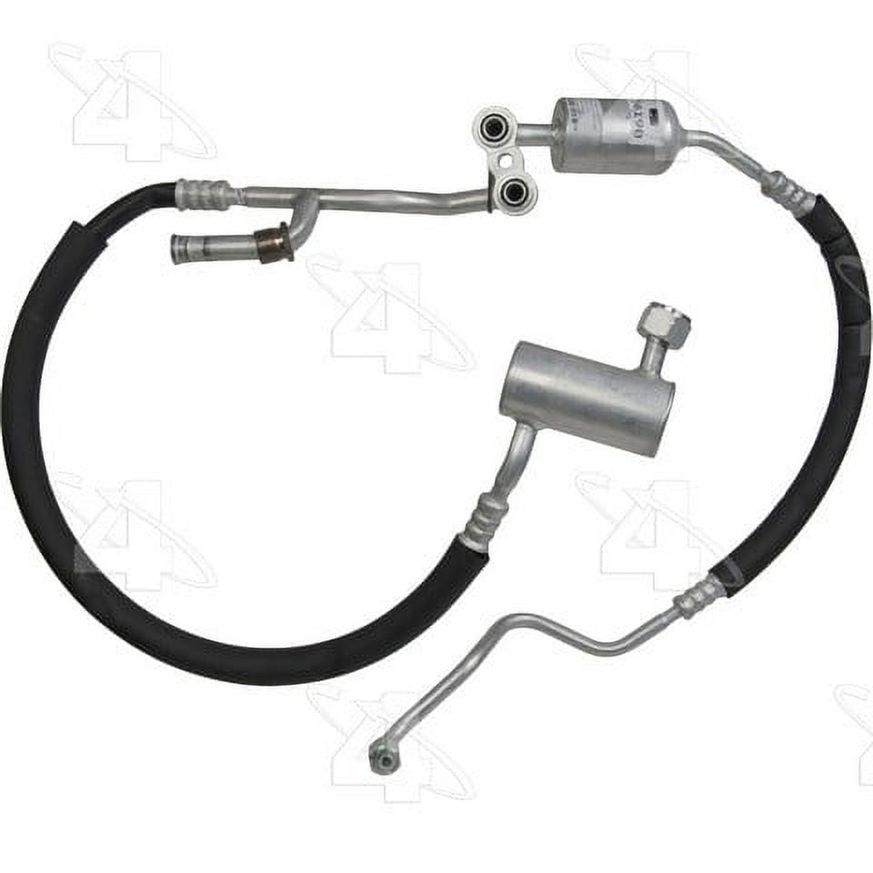 Four Seasons A/C Refrigerant Discharge / Suction Hose Assembly P/N:56190 Fits select: 1996-2005 CHEVROLET ASTRO, 1996-2005 GMC SAFARI