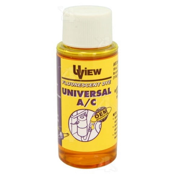 1 OZ. BOTTLE R12, R134A FLUORESCENT DYE
