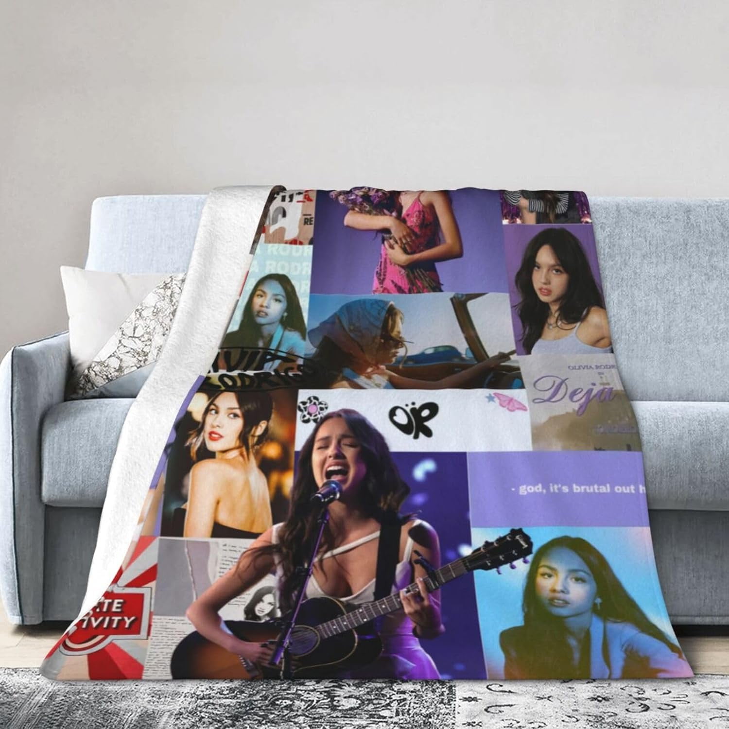 Four Seasons Blanket Olivia Music Rodrigo Blankets Air