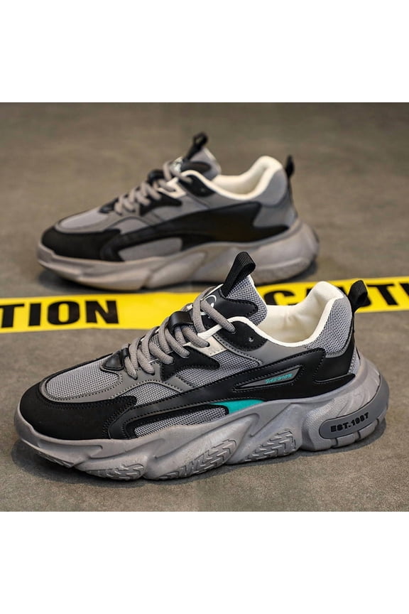Four Seasons Breathable Mesh Sneakers Low-top Casual Shoes Dad Shoes TikTok Item