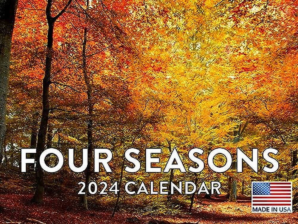 Four Seasons Calendar 2024 Seasonal Wall Calander