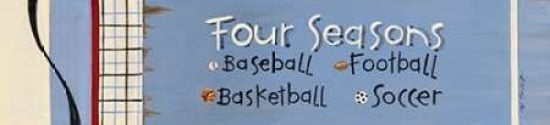 Four Seasons Canvas Art - Karen Tribbet (8 x 24)