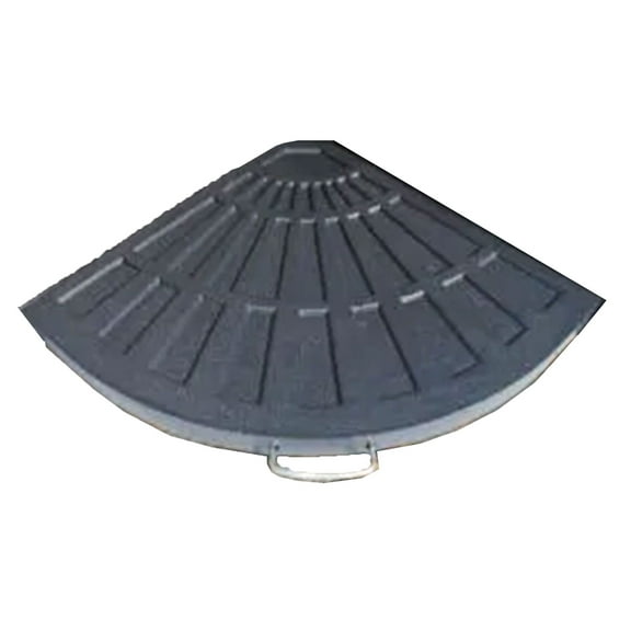 Open Box Four Seasons Courtyard 32lb Cross Base for Offset Umbrella, Black