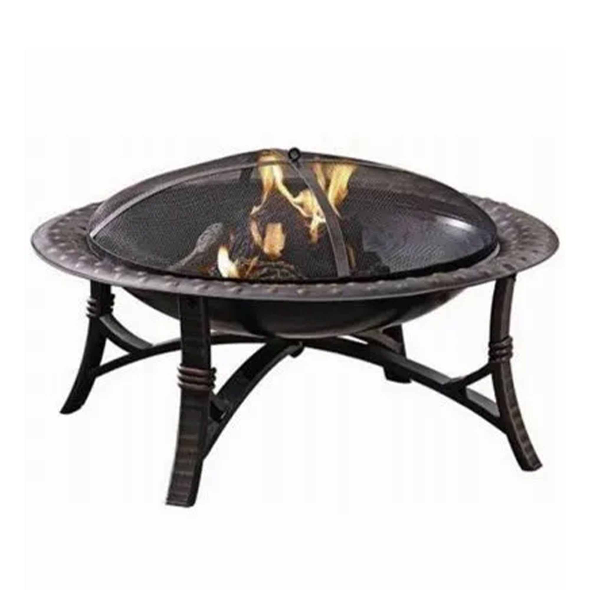 "Four Seasons Courtyard 35"" Round Wood Burning Fire Bowl for Outdoor ...