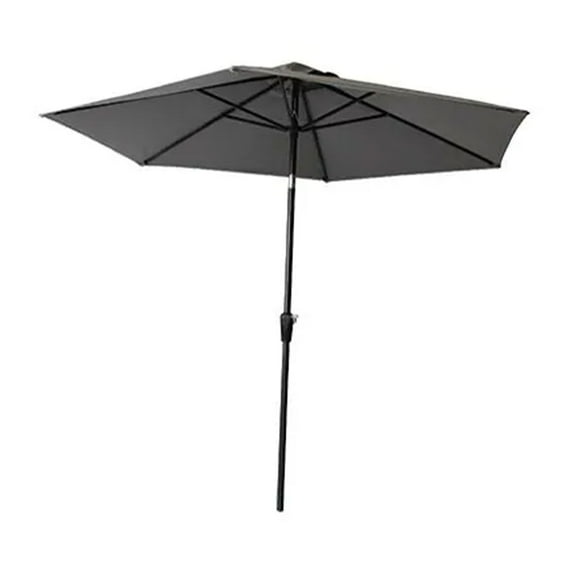 Four Seasons Courtyard 9' Round Sling Fabric Campton Hills Market Umbrella