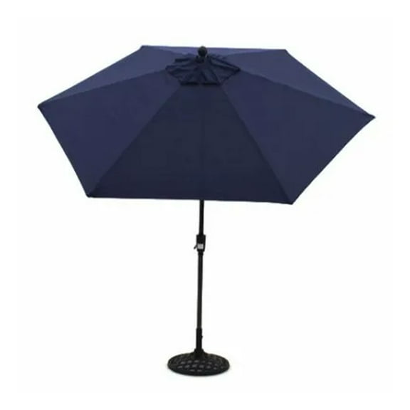 Four Seasons Courtyard Brookfield 9 Foot Outdoor Patio Market Umbrella