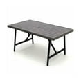 thumbnail image 1 of Four Seasons Courtyard Norwalk Slat Top Aluminum All Weather Dining Table, 1 of 8