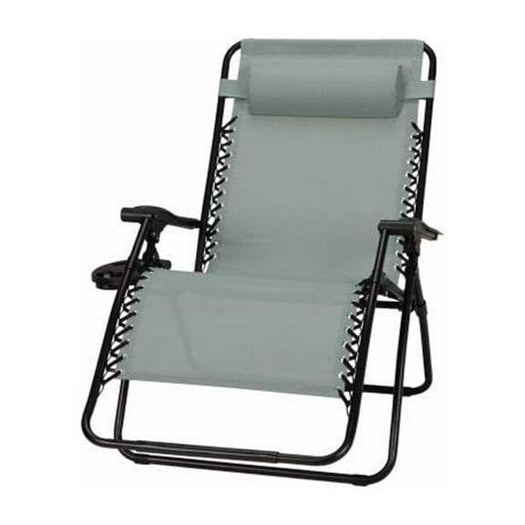 Four Seasons Courtyard RXTV-1921-XL-S Sunny Isles Zero Gravity Chair, Coated Steel Frame, Seafoam Green, XL - Quantity 3