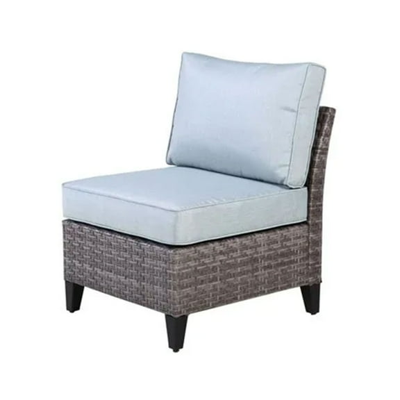 Four Seasons Courtyard Serronova Brisbane Cushioned Chair, Light Gray