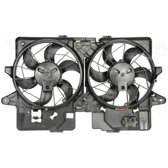 Four Seasons Dual Radiator and Condenser Fan Assembly P/N:75357 Fits select: 2001-2004 FORD ESCAPE, 2001-2004 MAZDA TRIBUTE
