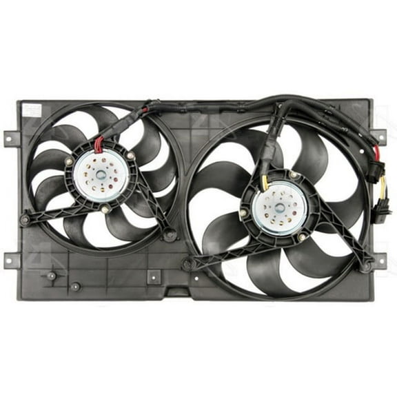 Four Seasons Dual Radiator and Condenser Fan Assembly P/N:75371 Fits select: 1998-2005 VOLKSWAGEN NEW BEETLE