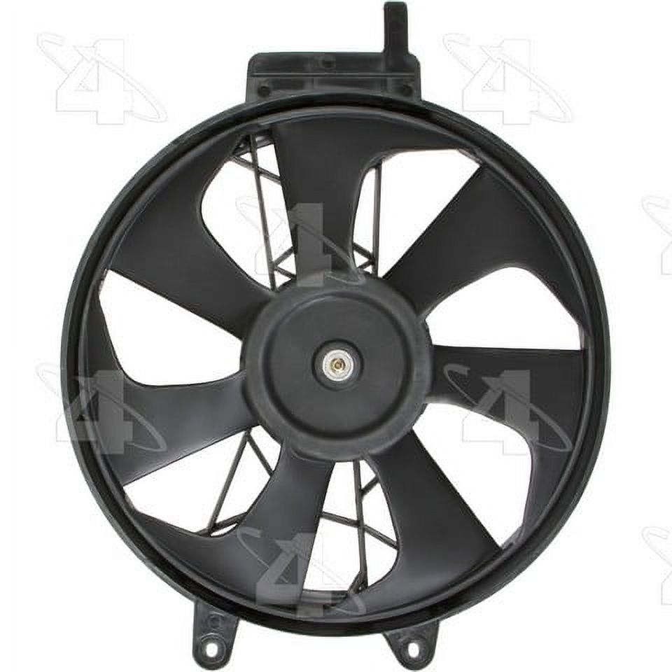Dual Radiator and Condenser Fan Assembly For CH3115102 93-95 Dodge Caravan Voyager Town & Country L4/V6 - Parts Nation