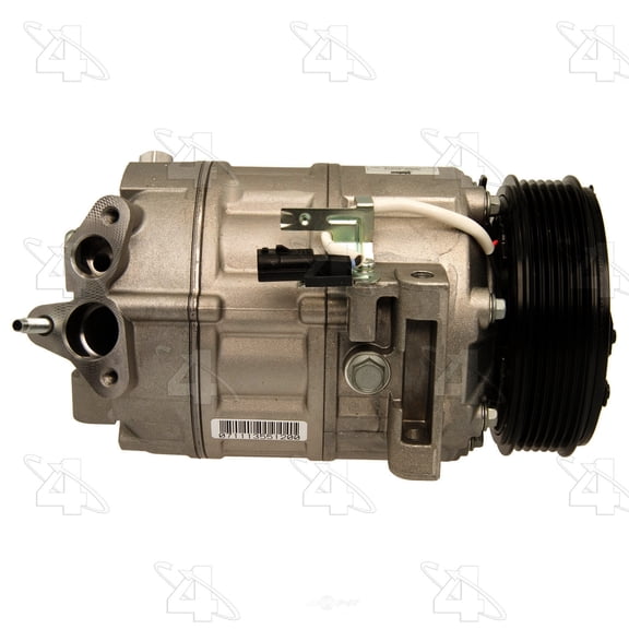 Four Seasons New w/ Clutch A/C Compressor Fits select: 2007-2013,2017-2018 NISSAN SENTRA