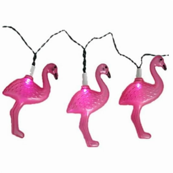 Four Seasons RS-9101AN Solar Flamingo String Light