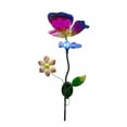 thumbnail image 1 of Four Seasons Solar Butterfly Metal & Glass Stake Light, 16 Piece, 1 of 1