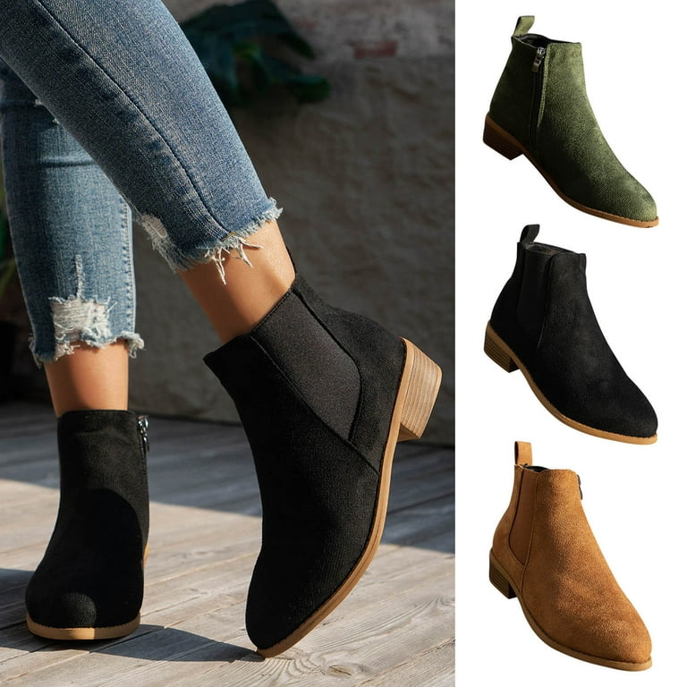 Women's low top boots deals
