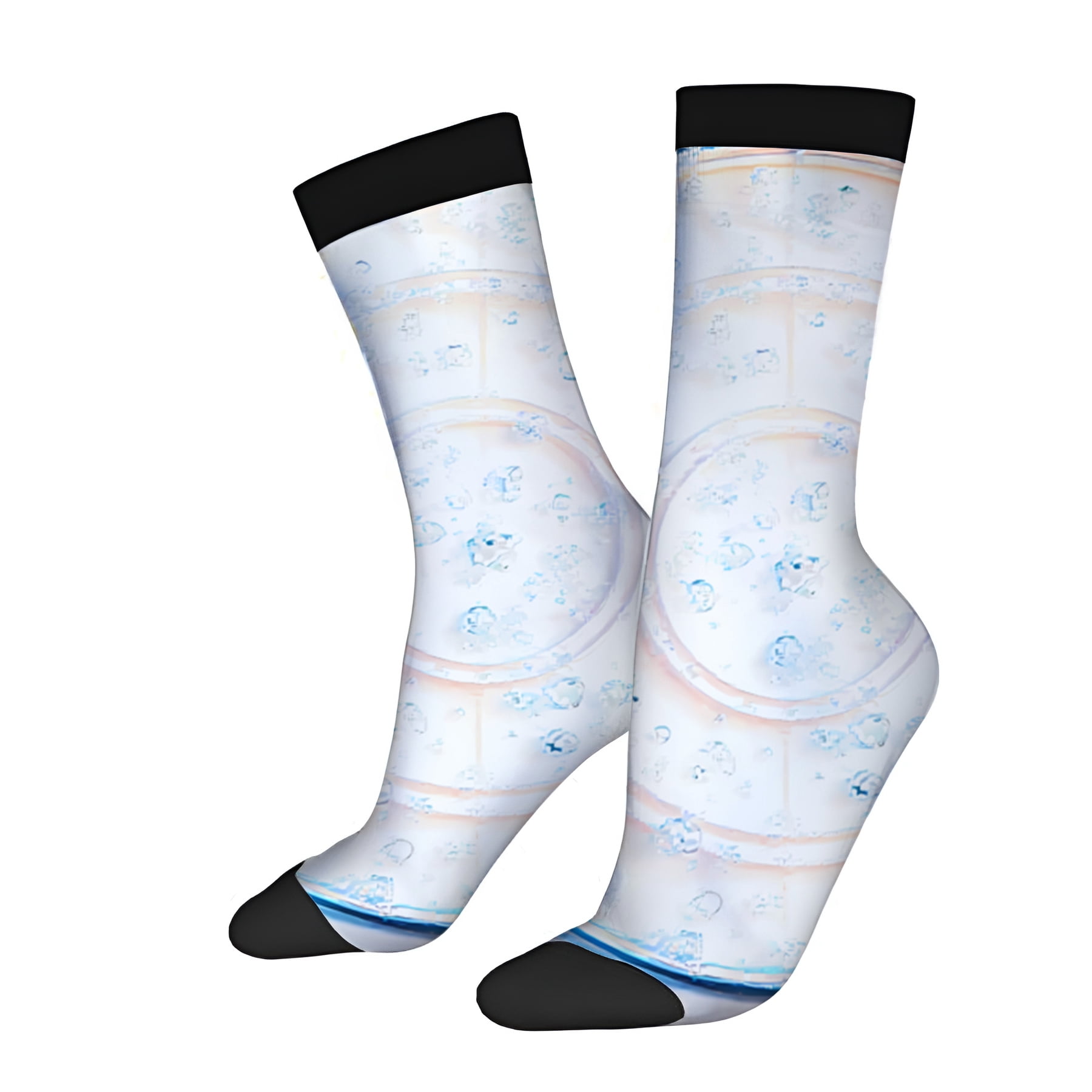 Four Seasons Universal Socks (2 Pairs) - Trendy Unisex Mixed Color ...