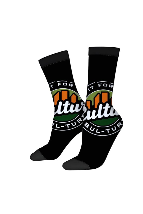 Four Seasons Universal Socks (2 Pairs) - Unisex Trendy Mixed Color Socks with Simple Clean Design Perfect for Any Occasion