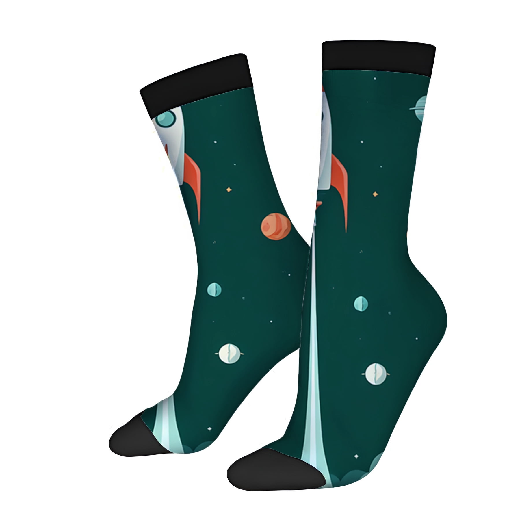 Four Seasons Universal Socks (2 Pairs) - Unisex Trendy Mixed Color ...