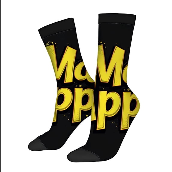 Four Seasons Universal Socks - 2 Pairs of Unisex Trendy Socks with Bold ...