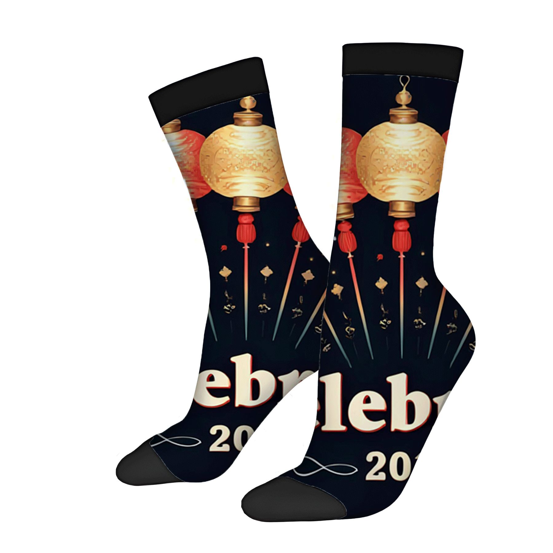 Four Seasons Universal Socks - 2 Pairs of Unisex Trendy Socks with ...