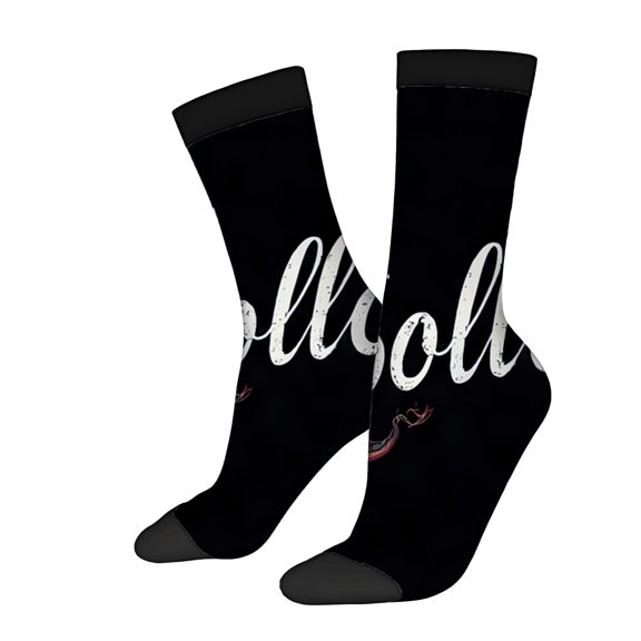 Four Seasons Universal Socks - 2 Pairs of Unisex Trendy Socks with Simple Clean Designs in Mixed Colors Perfect for Any Season