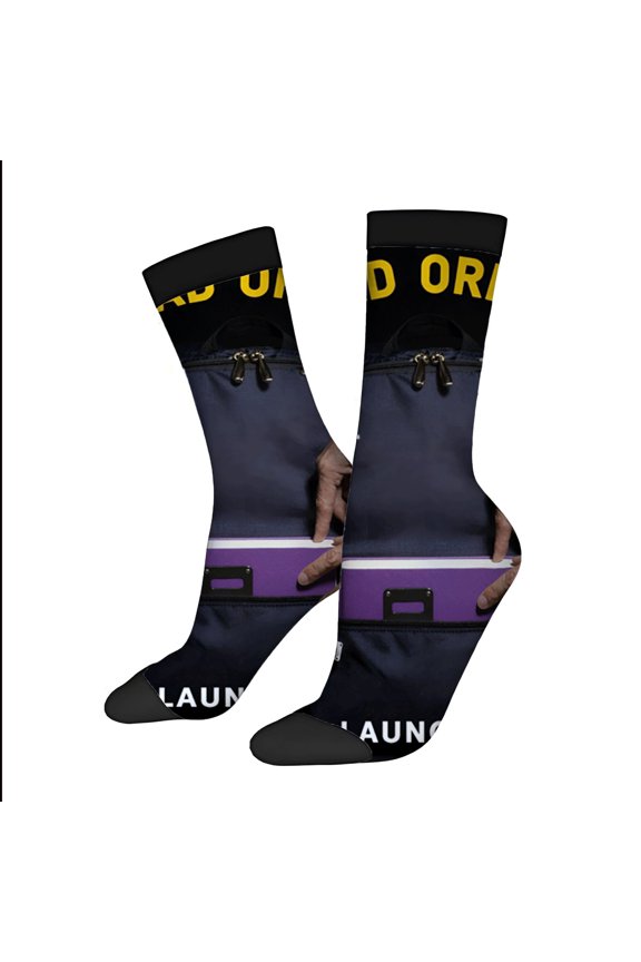 Four Seasons Universal Socks - 2 Pairs of Unisex Trendy Socks with Unique Hand - Pulling Bag Design Mixed Colors Stylish & Fun
