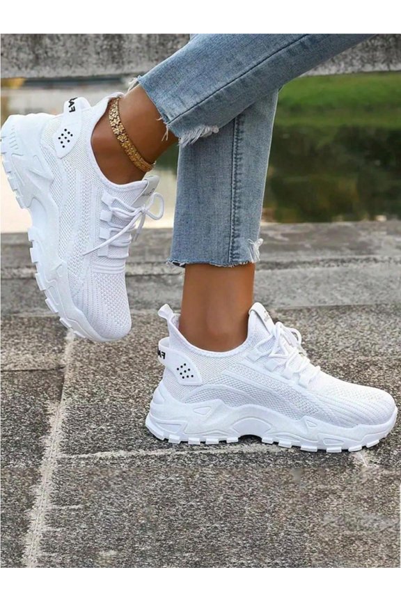 Four Seasons Women’s Breathable Low-Top Casual Sneakers Comfortable Soft-Soled Shoes for Women