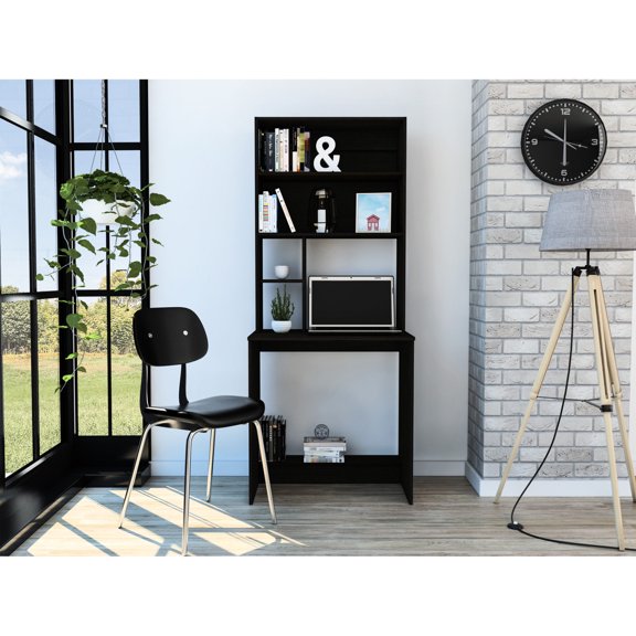Four - Shelf Configuration - Display and Storage - Home Office Setup - Keep Essentials Handy