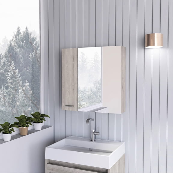 Four - Shelf Organization Solution - Keeps Your Bathroom Items Well - Arranged