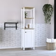 thumbnail image 1 of Four Shelves in Design - Freestanding for Bathroom - Bathroom Application - Provide Bathroom Organization, 1 of 4