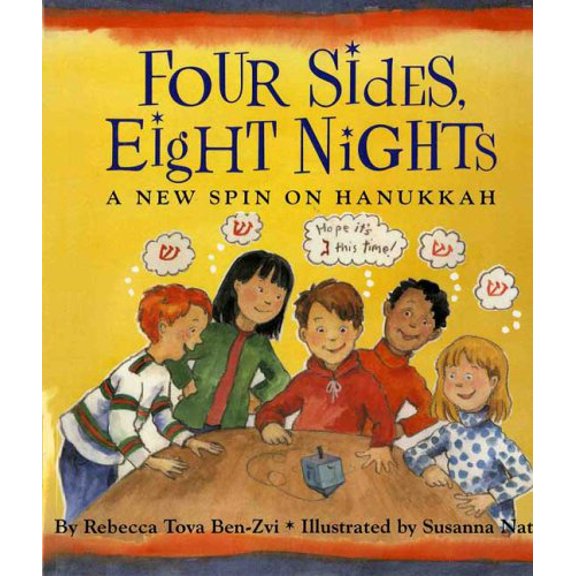 Pre-Owned Four Sides, Eight Nights: A New Spin on Hanukkah (Hardcover) 1596430591 9781596430594