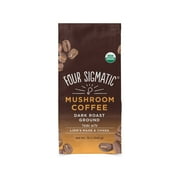 Four Sigmatic Mushroom Coffee Mix, Dark Roast, 12 Ounce Bag