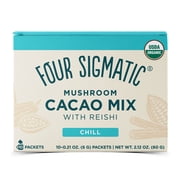 Four Sigmatic Mushroom Hot Cacao Mix Chill Out Vibes with Reishi Sweet Cinnamon - 10 Packets