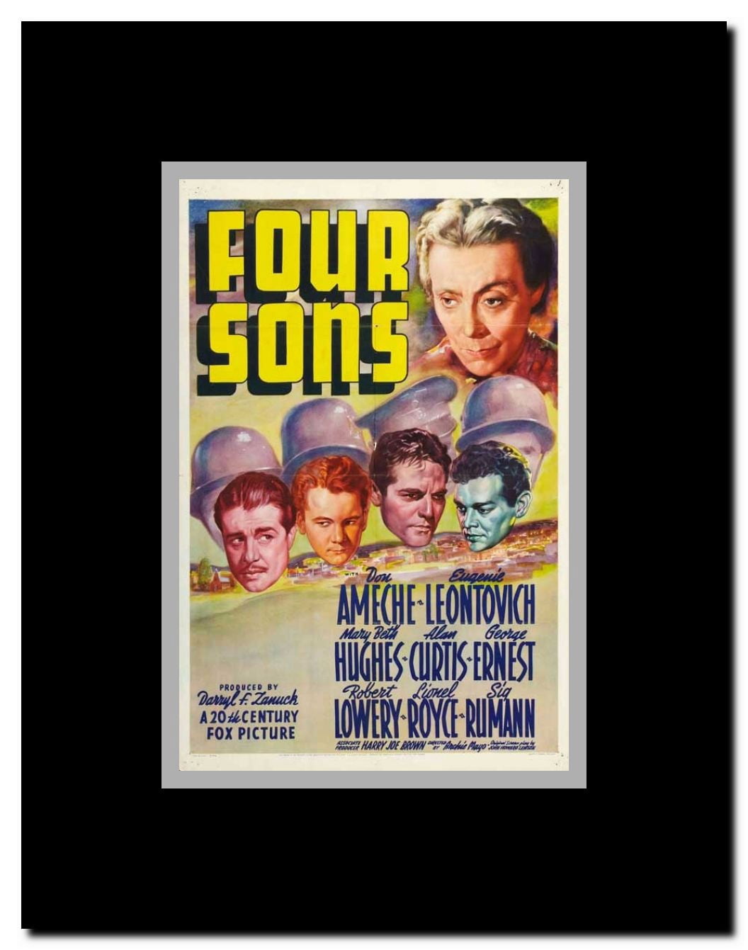 Four Sons Framed Movie Poster