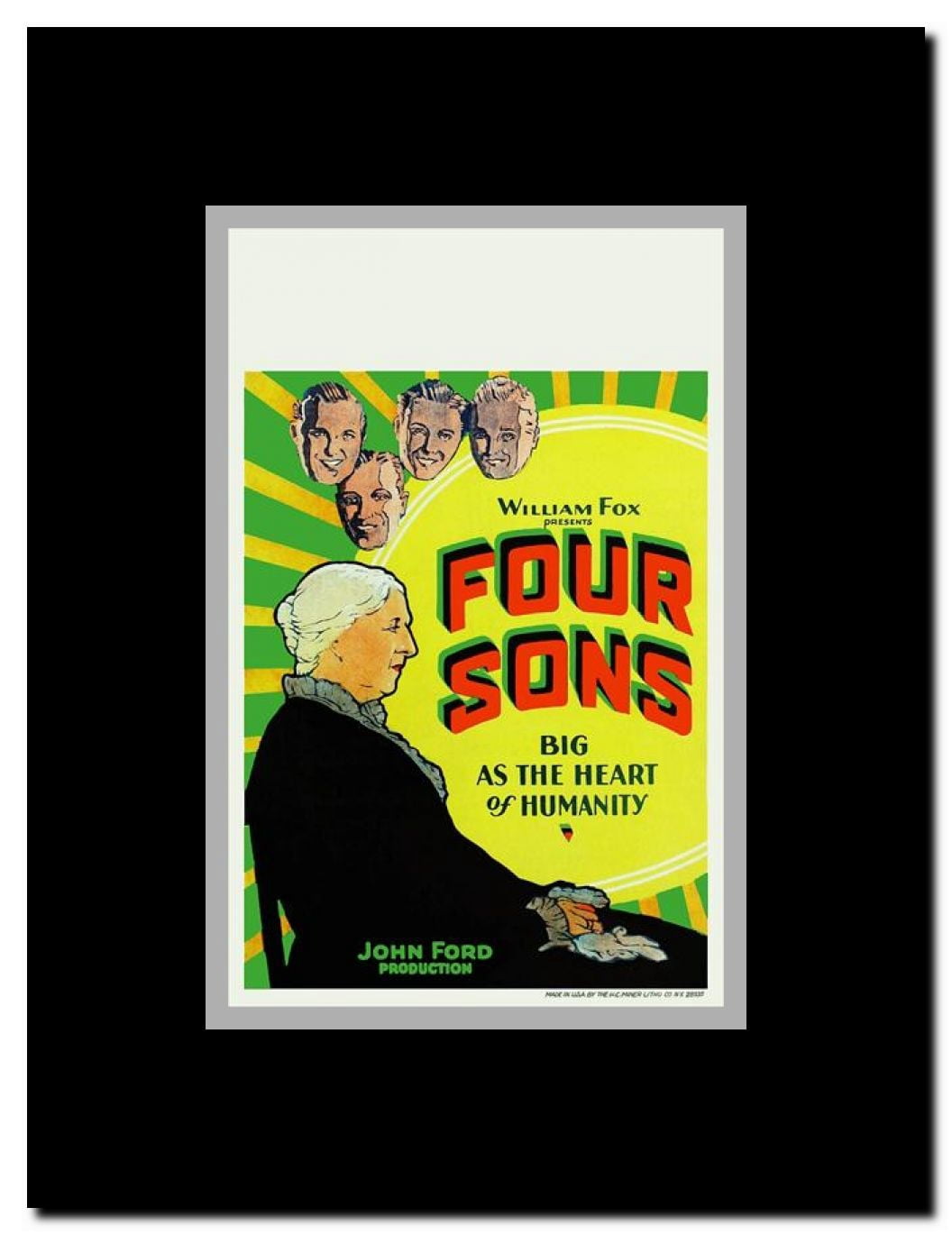 Four Sons Framed Movie Poster