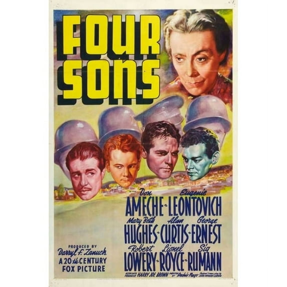 Four Sons Movie Poster (11 x 17)