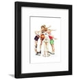 thumbnail image 1 of Four Sporting Boys: Basketball, Framed Art Print Wall Art by Norman Rockwell Sold by Art.Com, 1 of 6