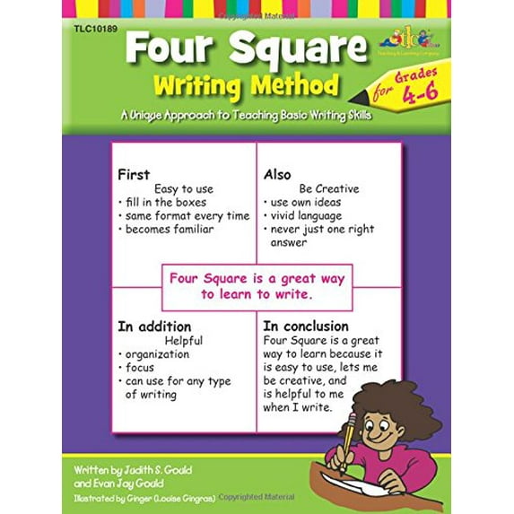 Pre-Owned Four Square: Writing Method for Grades 4-6: A Unique Approach to Teaching Basic Writing Skills (Paperback)
