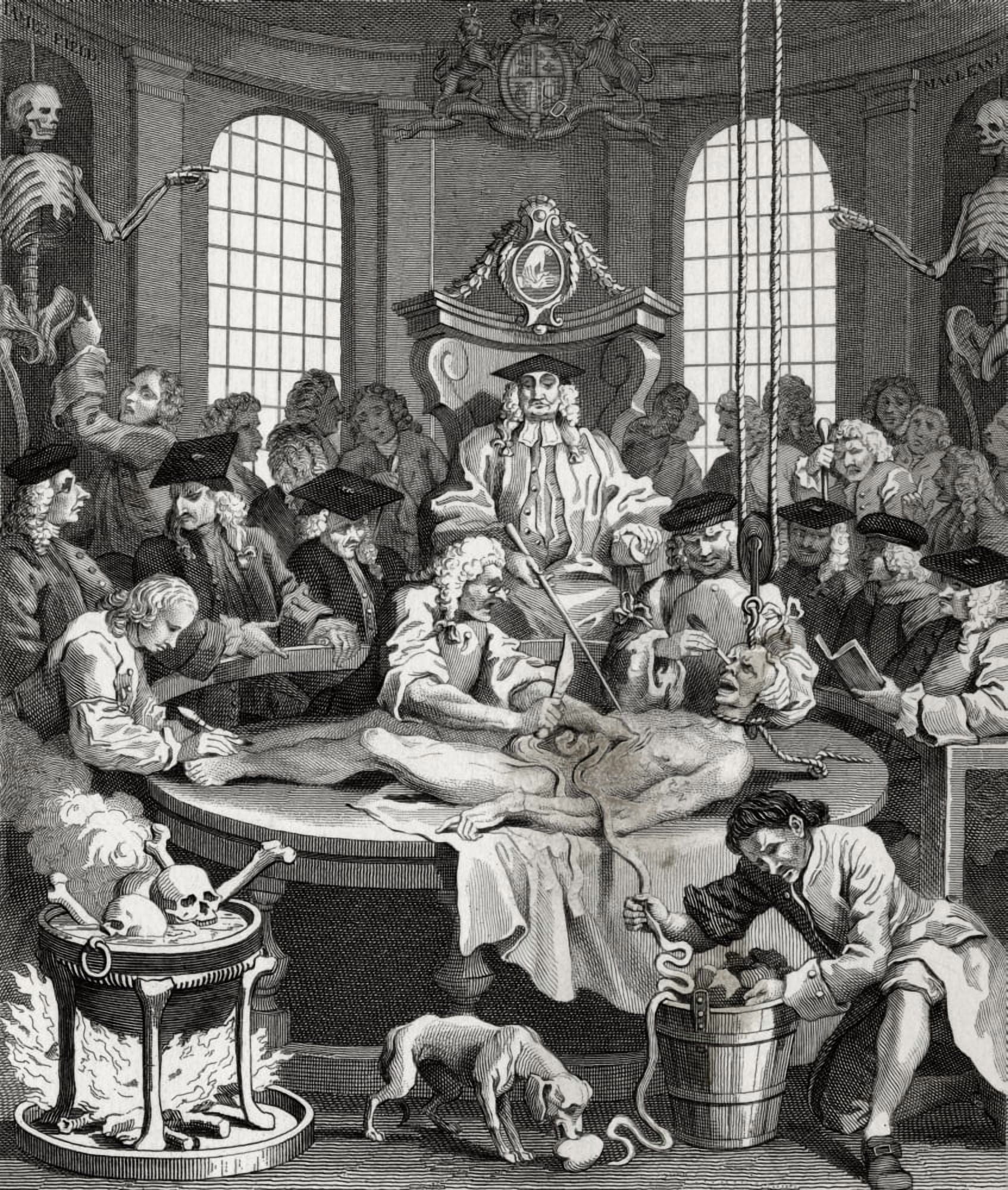 The Four Stages Of Cruelty The Reward Of Cruelty Engraved By I Romney After Hogarth From The Works Of Hogarth Published London 1833 Canvas Art - Ken Welsh Design Pics (13 x 15)