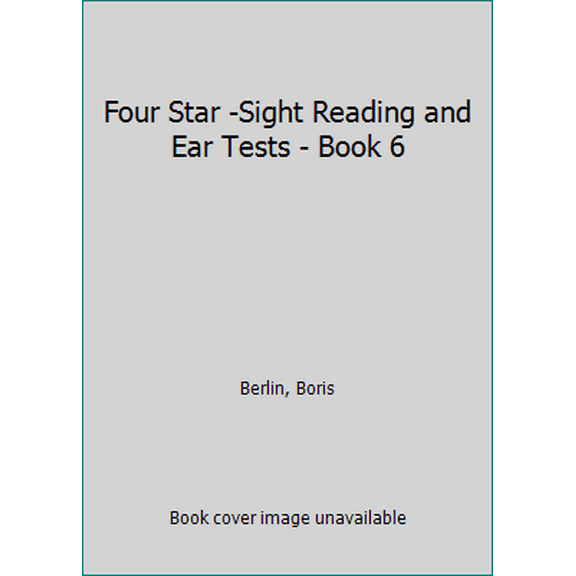 Pre-Owned Four Star -Sight Reading and Ear Tests - Book 6 (Paperback) 0887972136 9780887972133