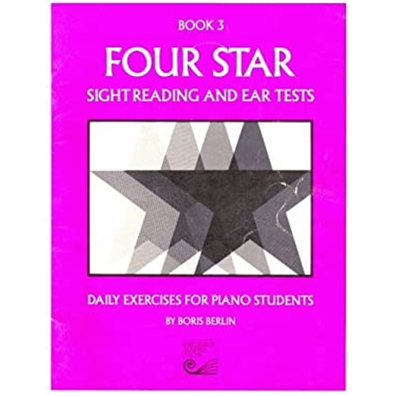 Pre-Owned Four Star Sight Reading and Ear Tests: Daily Exercises for Piano Students, Book 3 (Unknown) 0887972071 9780887972072