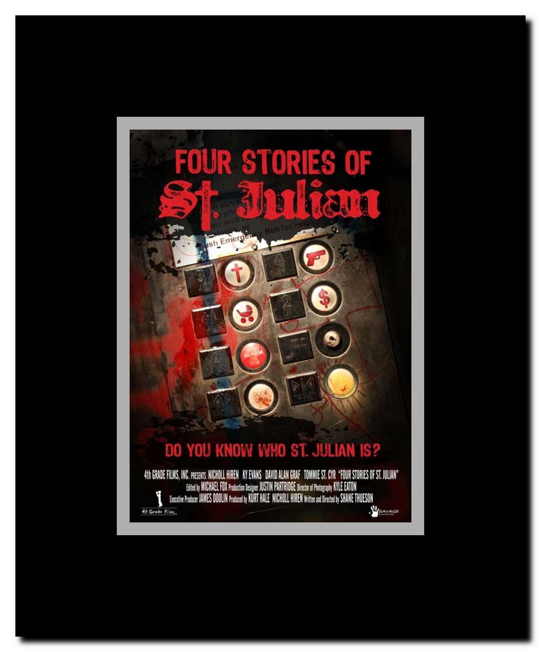 Four Stories of St. Julian Framed Movie Poster