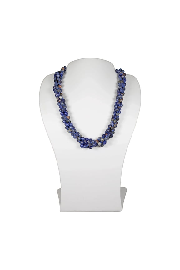 Statement Blue Necklace, 1 Count